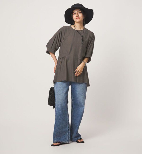 UNITED ARROWS green label relaxing「エアリー ボリューム ブラウス」|シャツ・ブラウス|