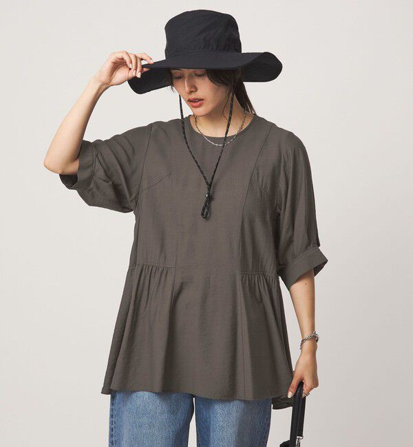 UNITED ARROWS green label relaxing「エアリー ボリューム ブラウス」|シャツ・ブラウス|