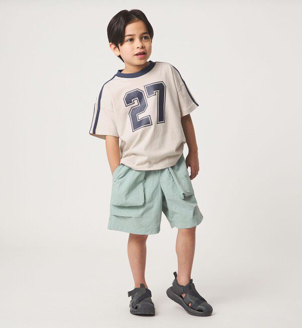 UNITED ARROWS green label relaxing「【WEB限定】ナンバープリント Tシャツ/ キッズ 100cm-160cm」|Tシャツ・カットソー|