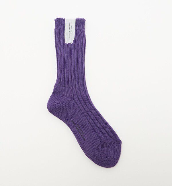 UNITED ARROWS green label relaxing「リブ ソックス」|ソックス|PURPLE