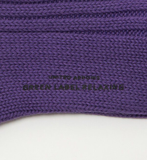 UNITED ARROWS green label relaxing「リブ ソックス」|ソックス|