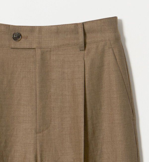 UNITED ARROWS green label relaxing「［size SHORT/TALLあり］トリアセ ストレート パンツ UVカット 通気性」|スラックス|