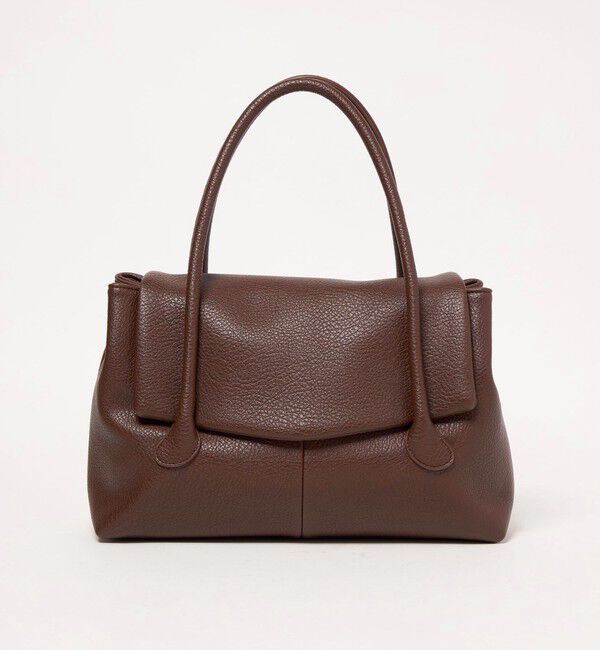 EMMEL REFINES「＜EMMEL REFINES＞EM ワイドフラップ ショルダー トートバッグ」|その他|DK.BROWN