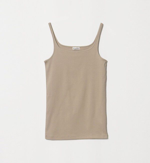 STEVEN ALAN「＜Steven Alan＞コットン フライス キャミ タンクトップ」|タンクトップ|BEIGE