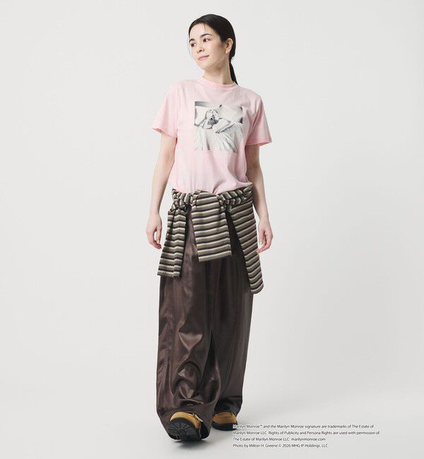 BEAUTY&YOUTH UNITED ARROWS「【別注】＜GOOD ROCK SPEED＞Marilyn Monroe フォトプリント Tシャツ」|Tシャツ・カットソー|