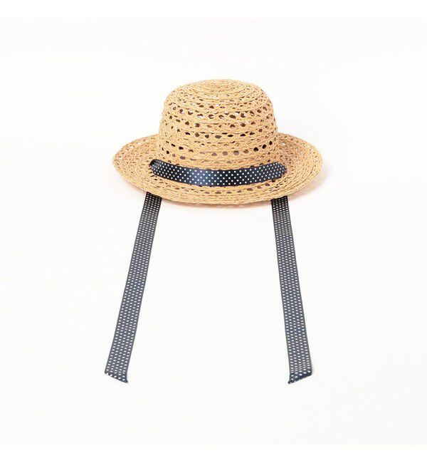 BEAMSBOY「【別注】cableami / RAFFIA OPEN WEAVE BRAID CROWN HAT」|その他|