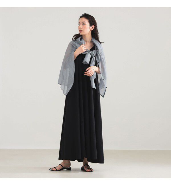 Demi-Luxe BEAMS 「AK+1 / 2WAY フレア ワンピース」|ワンピース|BLACK