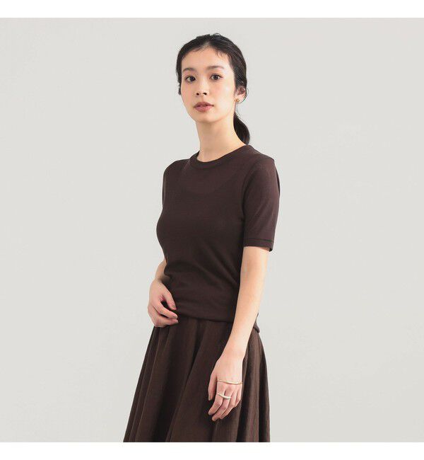Demi-Luxe BEAMS 「AK+1 / シアー Tシャツ」|Tシャツ・カットソー|