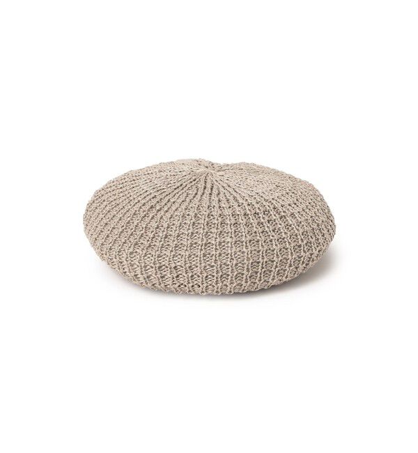 BEAMSBOY「【別注】cableami / コットン ベレー帽」|その他|BEIGE
