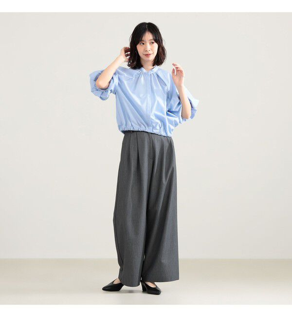 Demi-Luxe BEAMS 「ラグラン パフスリーブ ブラウス」|シャツ・ブラウス|