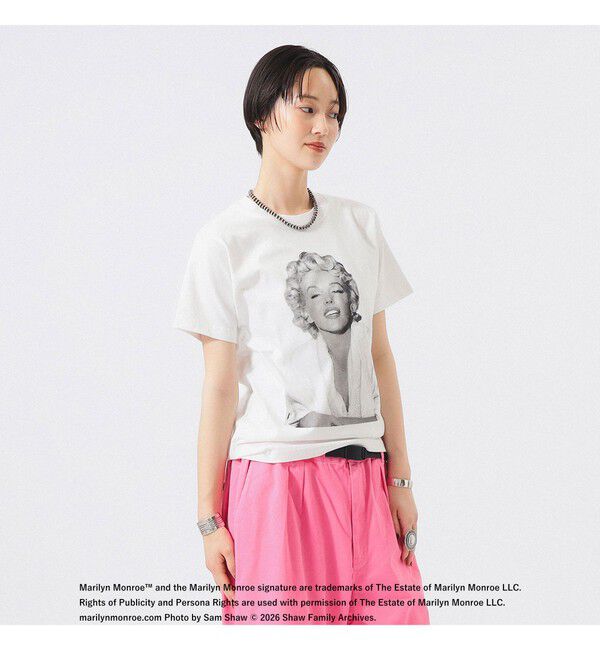 BEAMSBOY「【別注】GOOD ROCK SPEED / Monroe / Photo Tシャツ」|Tシャツ・カットソー|