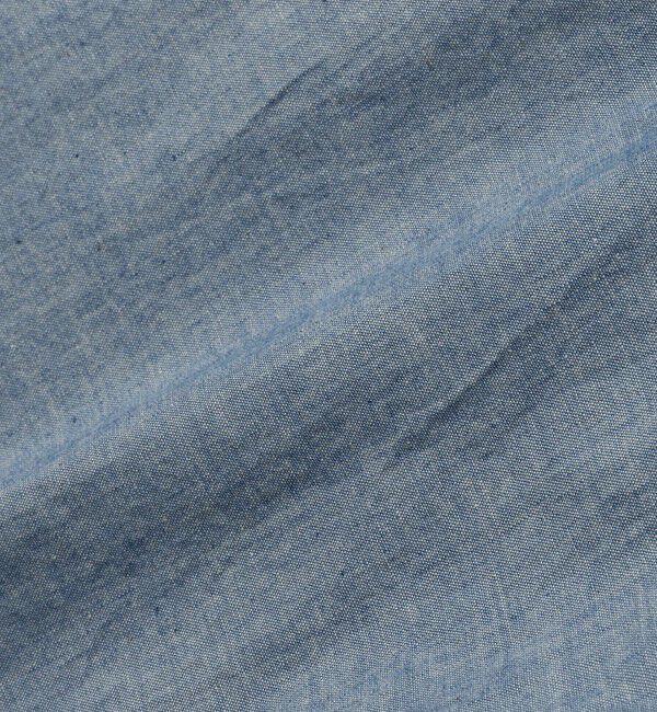 BEAMS「BEAMS PLUS / B.D. Pullover Short Sleeve Chambray」|シャツ・ブラウス|