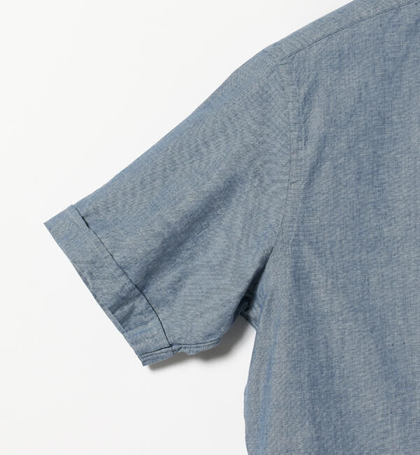 BEAMS「BEAMS PLUS / B.D. Pullover Short Sleeve Chambray」|シャツ・ブラウス|