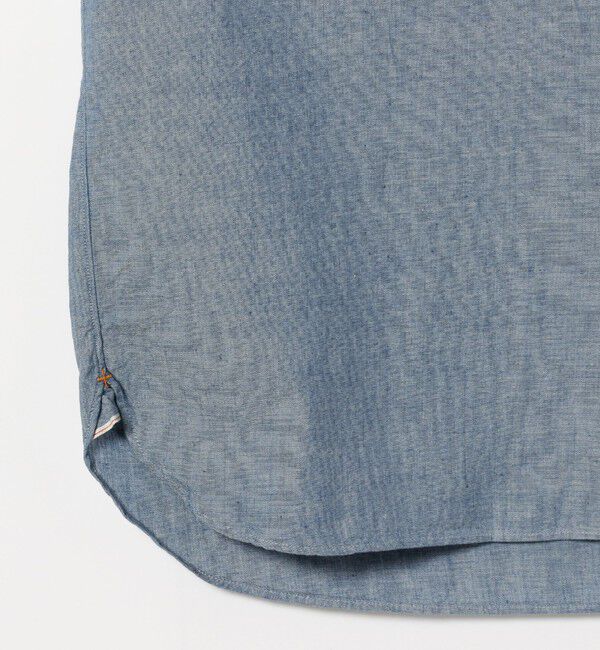 BEAMS「BEAMS PLUS / B.D. Pullover Short Sleeve Chambray」|シャツ・ブラウス|