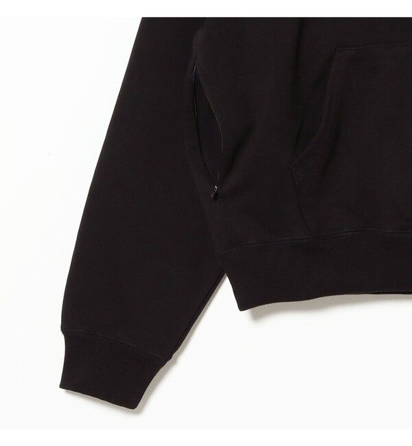 BEAMS「BEAMS｜Short Color-Block Hoodie｜裏毛 スウェット ヘビーウエイト｜ ワイドフィット カラーブロック 」|スウェット・ジャージ|