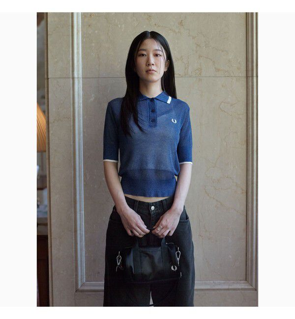 BEAMS「【別注】FRED PERRY / Mini Barrel Bag」|リュック|