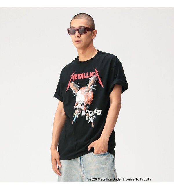 BEAMS「METALLICA / PRINT T-shirt ②」|Tシャツ・カットソー|