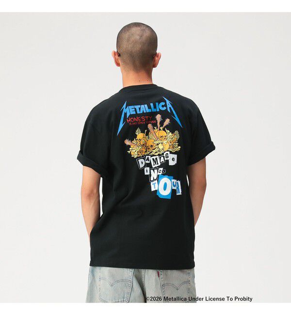 BEAMS「METALLICA / PRINT T-shirt ②」|Tシャツ・カットソー|