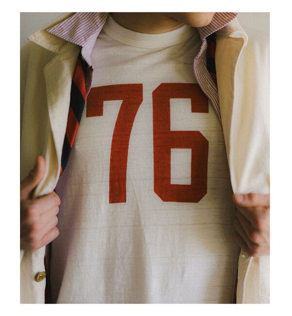 BEAMS PLUS「【別注】WAREHOUSE & CO. / Lot 4601 Print Tshirt #1」|Tシャツ・カットソー|