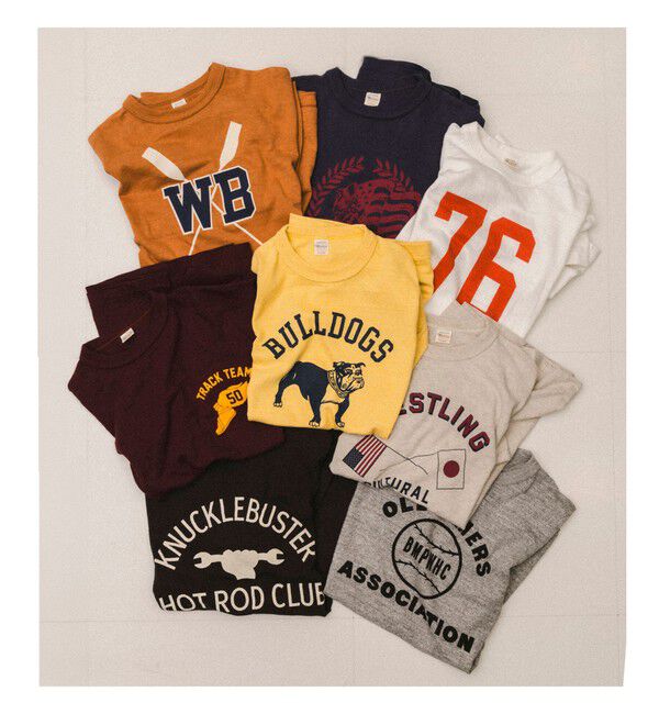 BEAMS PLUS「【別注】WAREHOUSE & CO. / Lot 4601 Print Tshirt #1」|Tシャツ・カットソー|