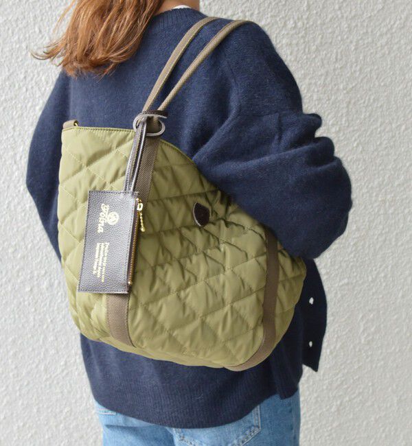 SHIPS any「【WEB限定/SHIPS any別注】Folna: 2WAY キルティング バッグ」|トートバッグ|