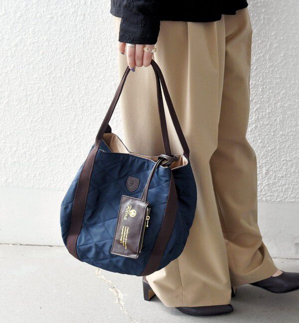 SHIPS any「【WEB限定/SHIPS any別注】Folna: 2WAY キルティング バッグ」|トートバッグ|