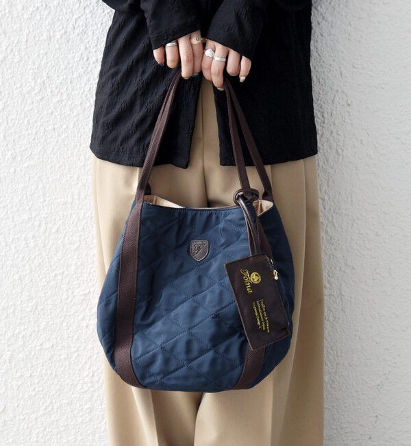 SHIPS any「【WEB限定/SHIPS any別注】Folna: 2WAY キルティング バッグ」|トートバッグ|