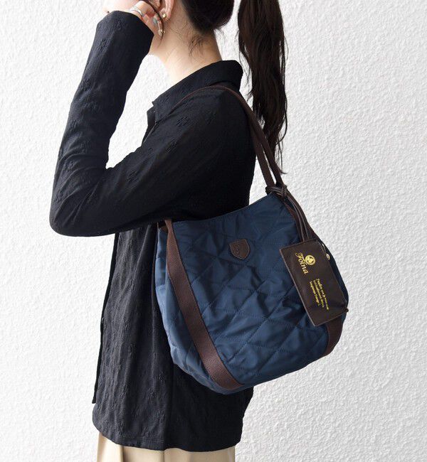SHIPS any「【WEB限定/SHIPS any別注】Folna: 2WAY キルティング バッグ」|トートバッグ|