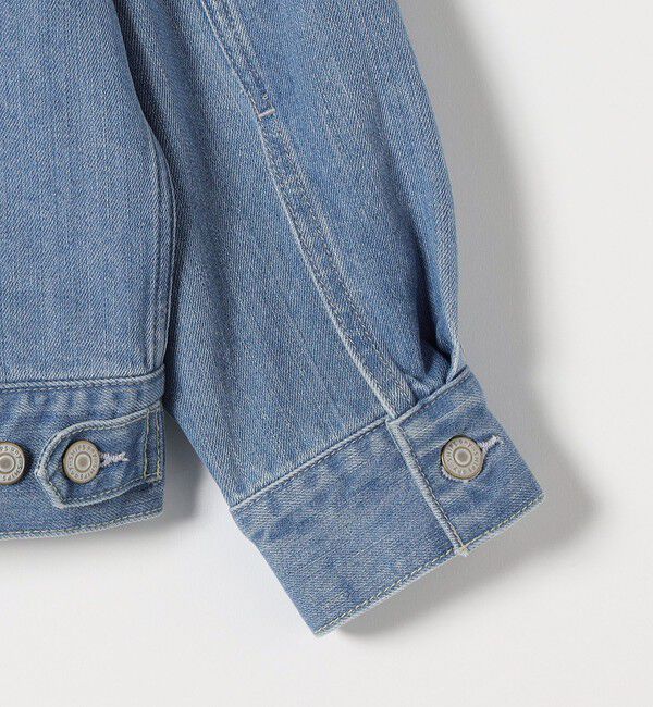 SHIPS any「《一部予約》SHIPS any: ノーカラー デニム ブルゾン［SHIPS any DENIM］」|デニムジャケット|