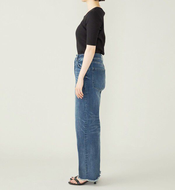 quaranciel「quaranciel:〈洗濯機可能〉ハンサム テーパード デニム パンツ 2」|デニム|