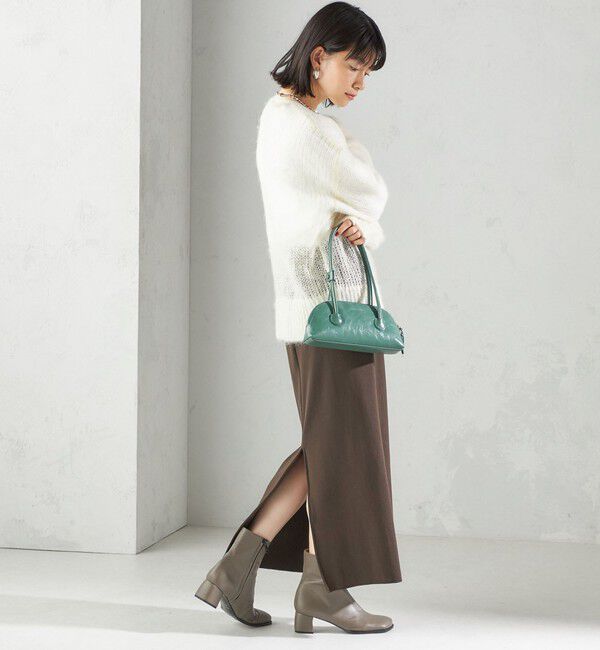 SHIPS for women「〈UVカット / 手洗い可能〉リブ ジャージー 2WAY ストレッチ スカート」|スカート|
