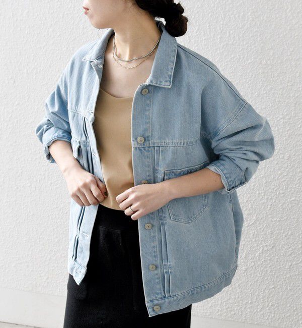 SHIPS any「SHIPS any:〈洗濯機可能〉デニム ジャケット［SHIPS any DENIM］」|デニムジャケット|