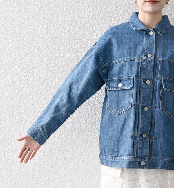 SHIPS any「SHIPS any:〈洗濯機可能〉デニム ジャケット［SHIPS any DENIM］」|デニムジャケット|