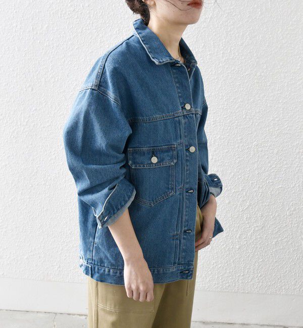 SHIPS any「SHIPS any:〈洗濯機可能〉デニム ジャケット［SHIPS any DENIM］」|デニムジャケット|