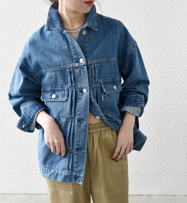 SHIPS any「SHIPS any:〈洗濯機可能〉デニム ジャケット［SHIPS any DENIM］」|デニムジャケット|
