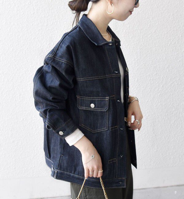 SHIPS any「SHIPS any:〈洗濯機可能〉デニム ジャケット［SHIPS any DENIM］」|デニムジャケット|