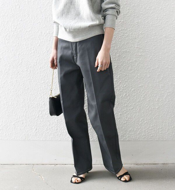 SHIPS any「【SHIPS any別注】Dickies:〈洗濯機可能〉ツイル チノ パンツ」|チノ|