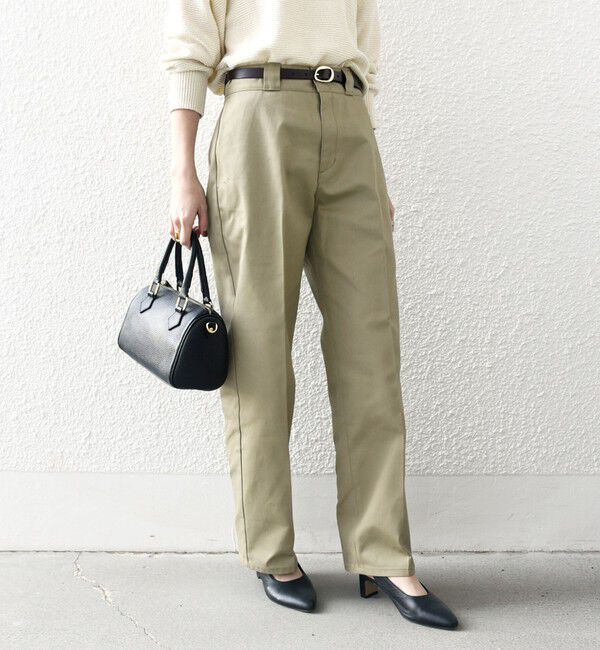 SHIPS any「【SHIPS any別注】Dickies:〈洗濯機可能〉ツイル チノ パンツ」|チノ|