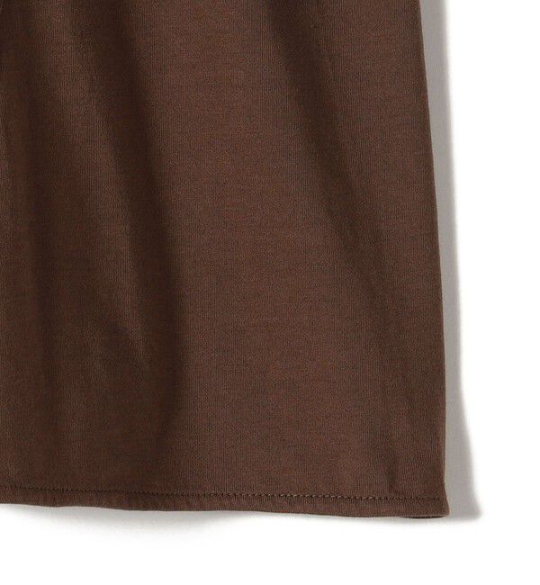 SHIPS for women「【WEB限定】〈接触冷感 / UVカット〉シアー オーガンジー コンビ プルオーバー」|Tシャツ・カットソー|