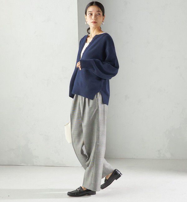 SHIPS for women「〈手洗い可能〉ウール カシミヤ 2WAY プルオーバー」|ニット・セーター|