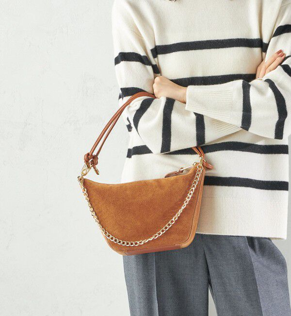 SHIPS for women「AULENTTI: 3WAY チェーン バッグ」|ショルダー・メッセンジャー|