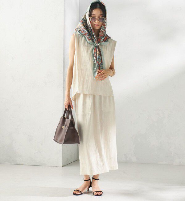 SHIPS for women「BINDU: スカーフ 100&times;100」|バンダナ・スカーフ|