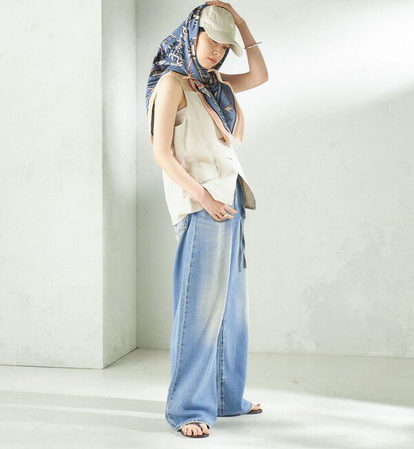 SHIPS for women「BINDU: スカーフ 100&times;100」|バンダナ・スカーフ|