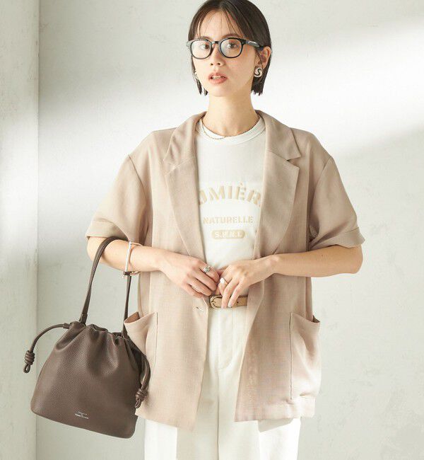 SHIPS for women「《一部予約》【WEB限定】George Cinq: DRAWSTRING BAG（S）」|ショルダー・メッセンジャー|