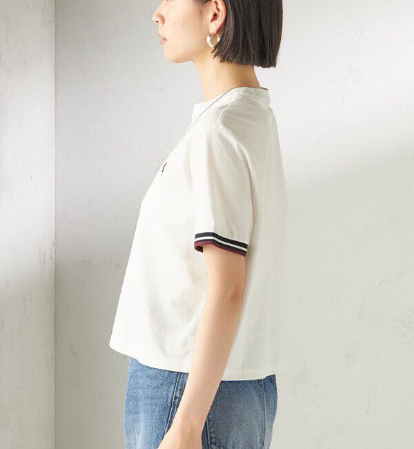 SHIPS for women「FRED PERRY:G2162 TIPPED T SHIRT」|Tシャツ・カットソー|