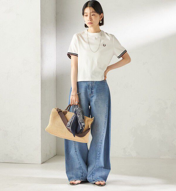 SHIPS for women「FRED PERRY:G2162 TIPPED T SHIRT」|Tシャツ・カットソー|