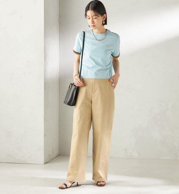 SHIPS for women「FRED PERRY:G2162 TIPPED T SHIRT」|Tシャツ・カットソー|