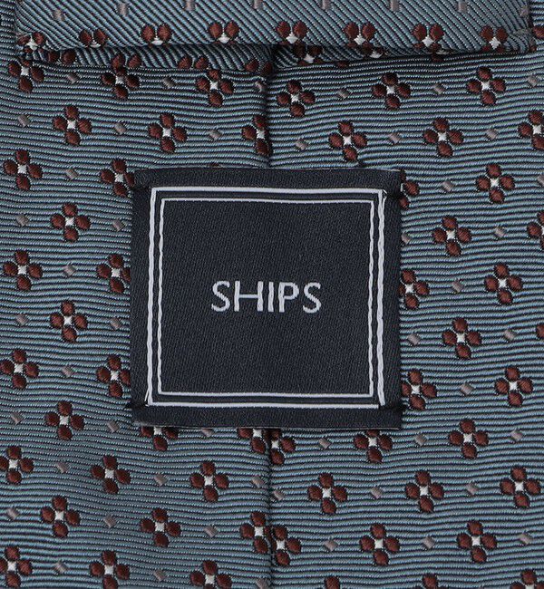 SHIPS「SHIPS: シルク フラワー コモン ネクタイ」|ネクタイ・蝶ネクタイ|