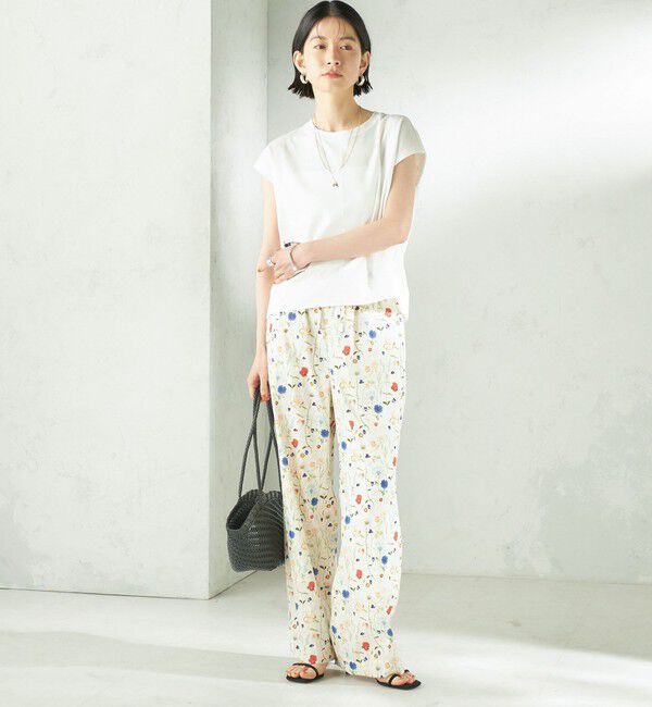 SHIPS for women「〈手洗い可能〉LIBERTY プリント パンツ」|その他|