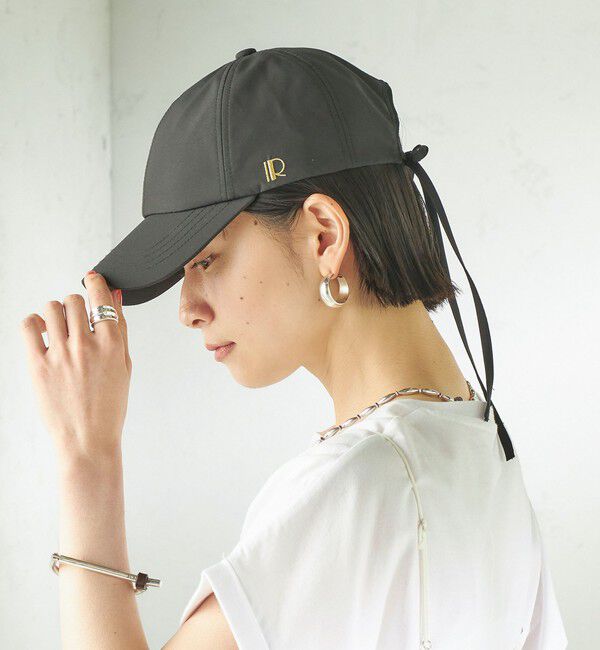 SHIPS for women「Revis.:〈UVカット / 撥水 / 透湿〉リボン キャップ」|キャップ・キャスケット|